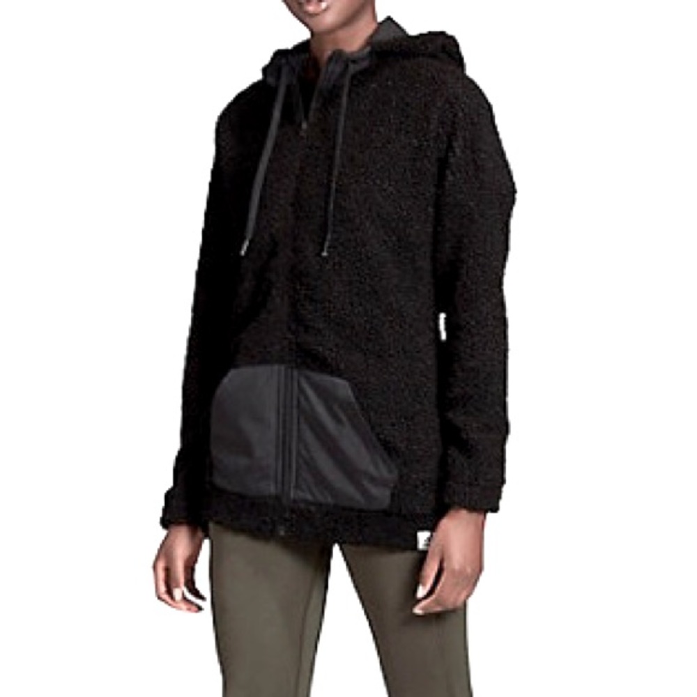 Adidas Black Sherpa Jacket